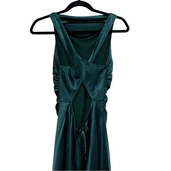 NEW NWT Reformation Anaiis Silk Dress - Picture 4 of 8